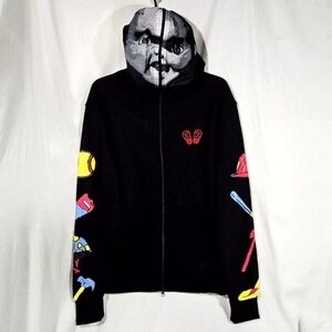 Chucky Horror Movie Hoodie Medium DeKryptic Zipper Mask Hallowen Cosplay Costume